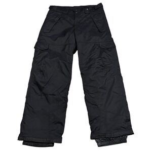 Polar Edge Silver Series Snow Ski Pants Men's L Black Waterproof Insulated